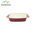 Korea Enamel Cast Iron Roasting Pan